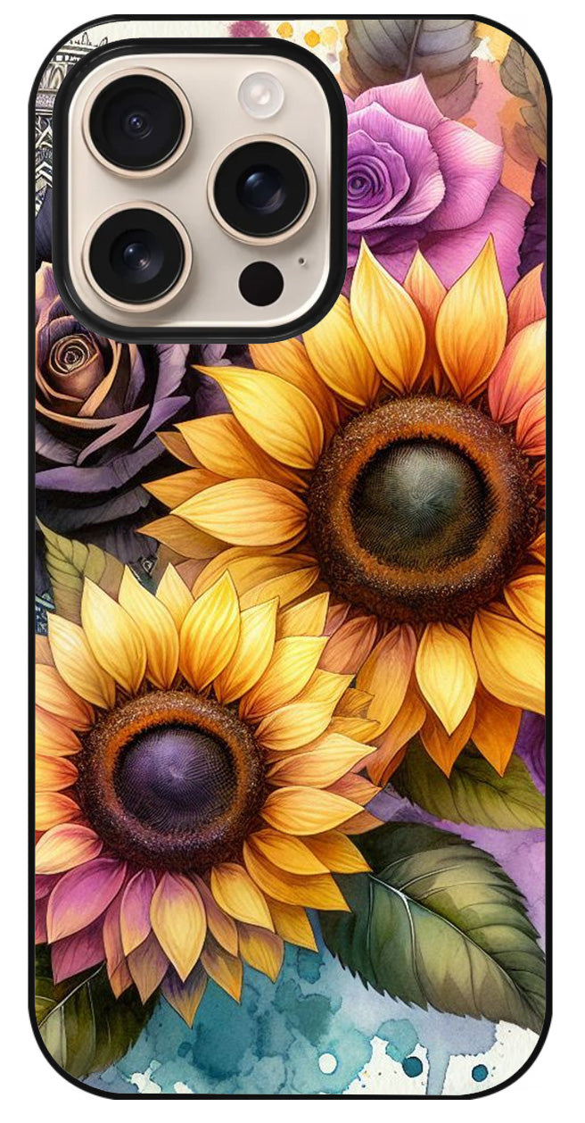 Coque personnalisée Mandala floral 25