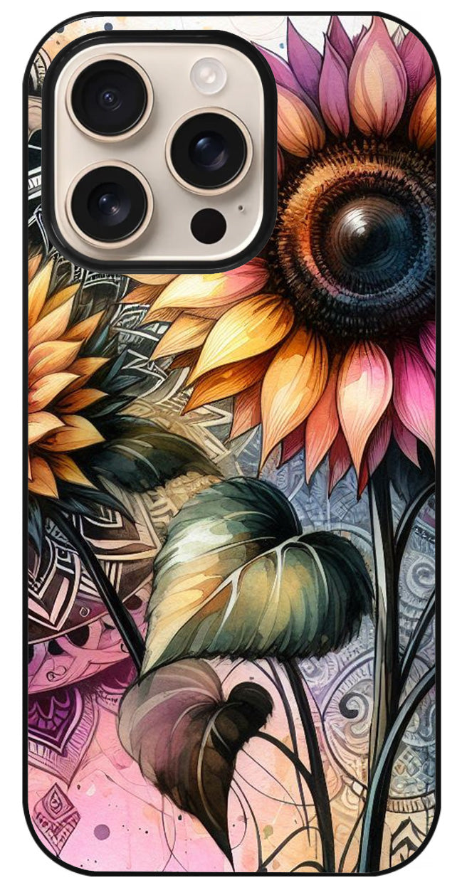 Coque personnalisée Mandala floral 33
