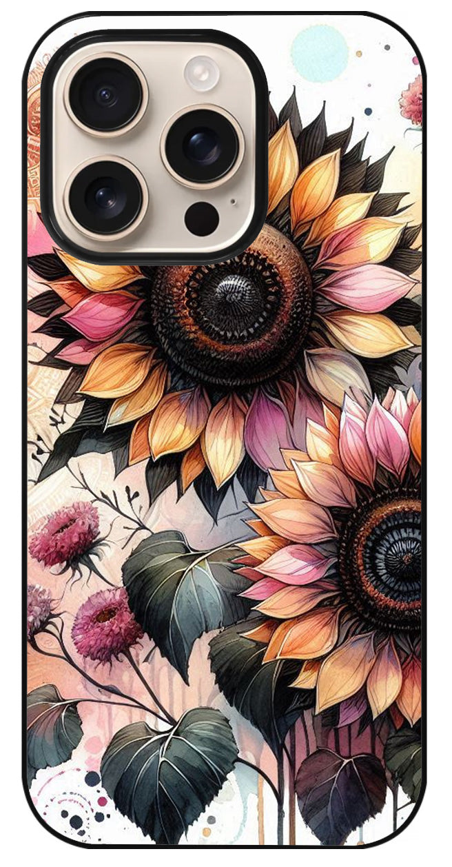 Coque personnalisée Mandala floral 34