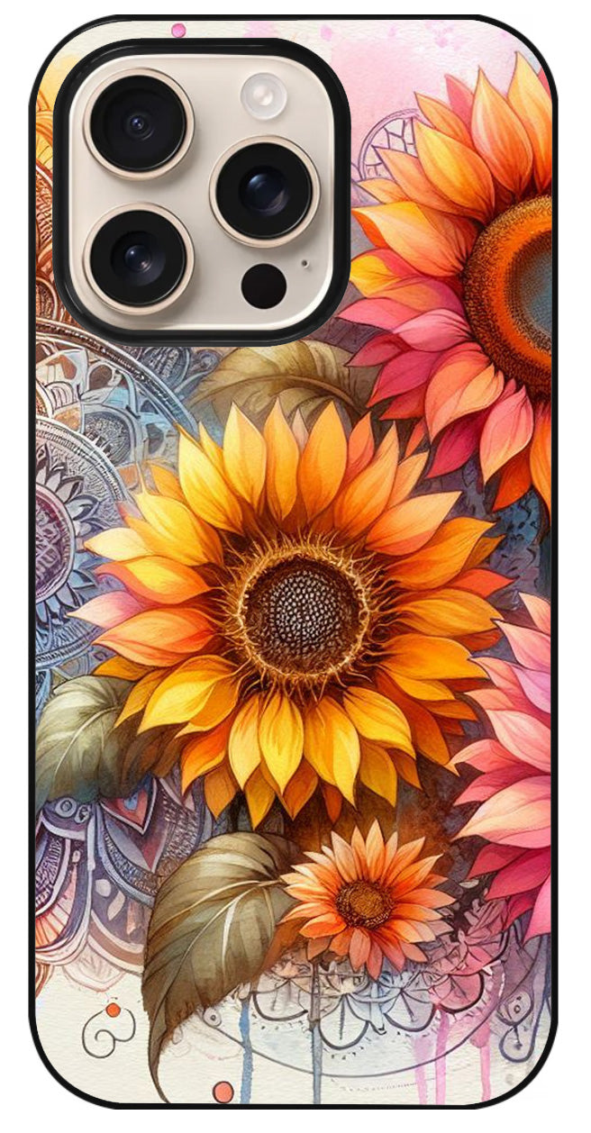 Coque personnalisée Mandala floral 35
