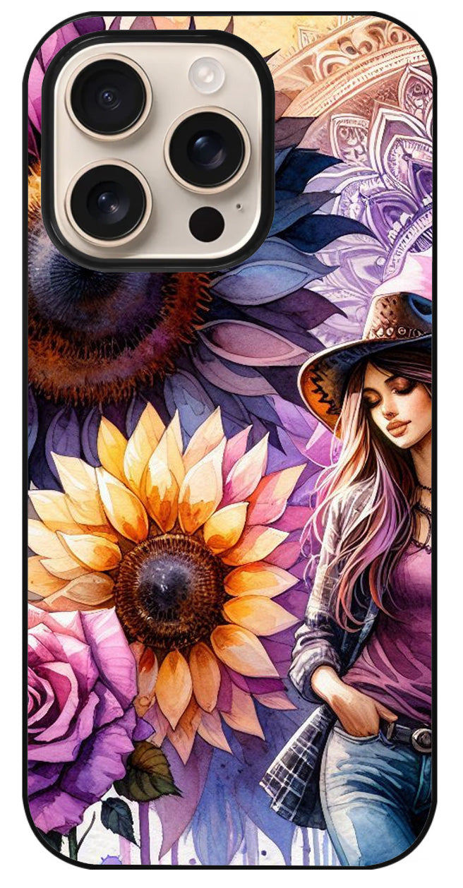 Coque personnalisée Mandala floral 47