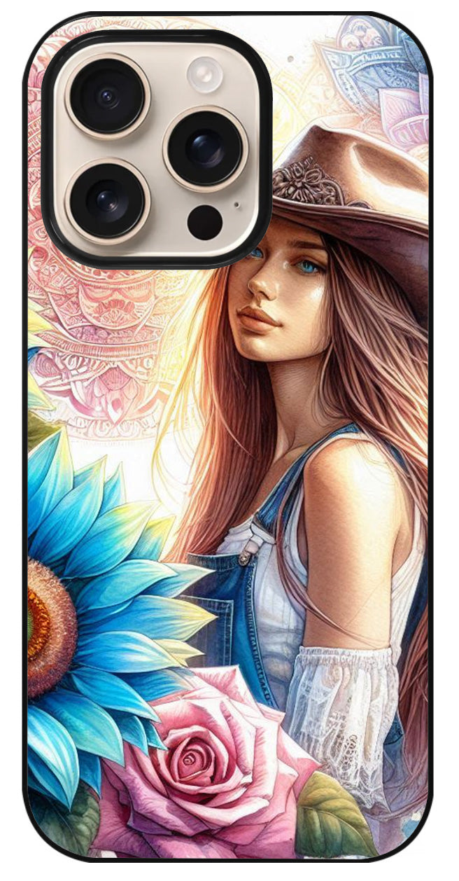 Coque personnalisée Mandala floral 52
