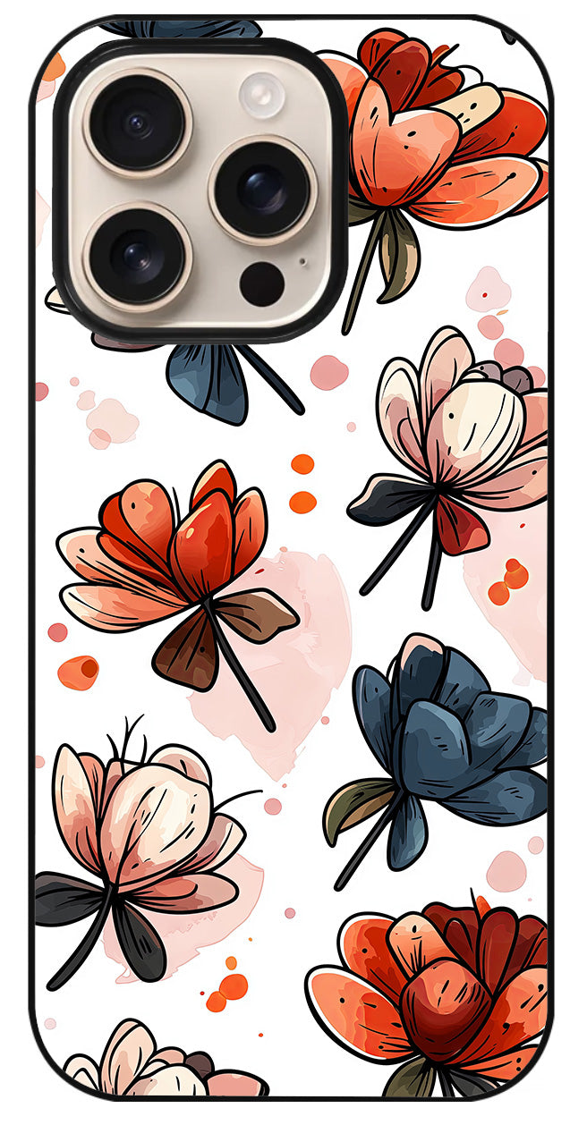 Coque personnalisée Fleurs 324