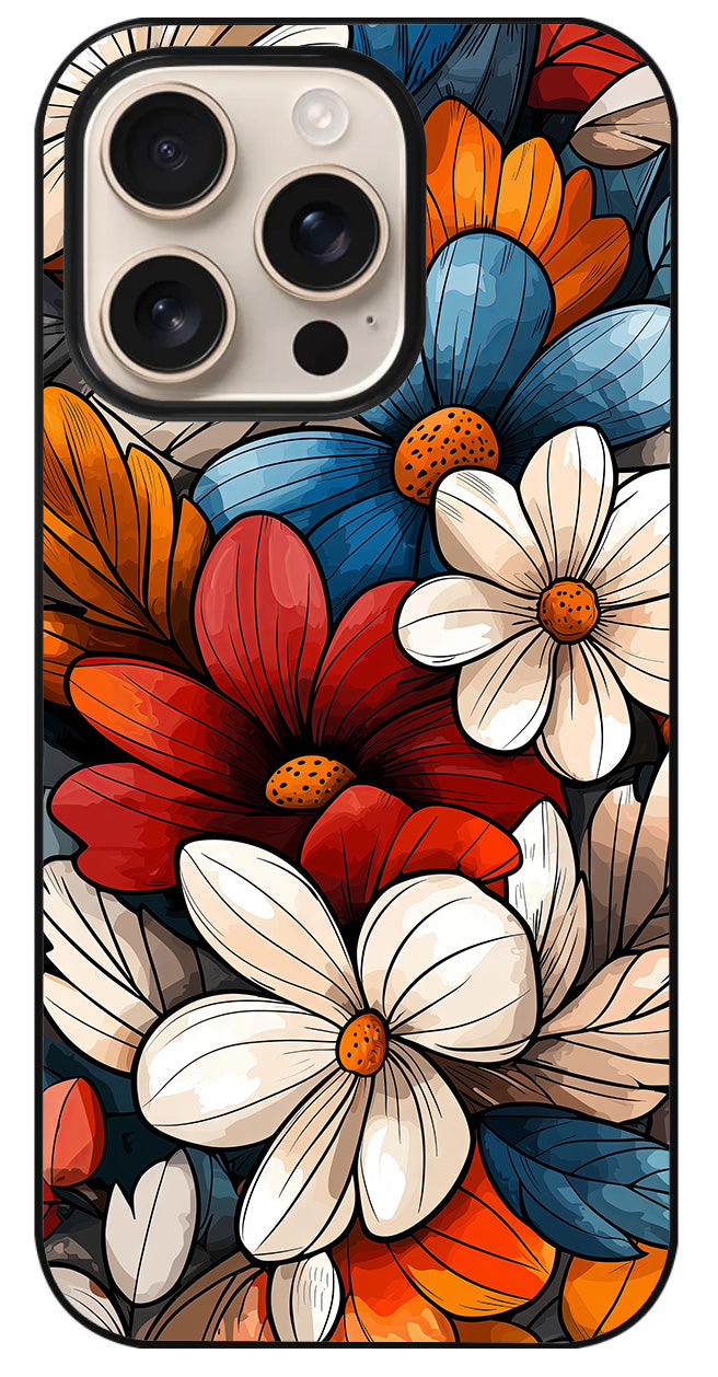Coque personnalisée Fleurs 350