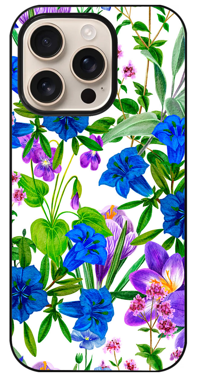 Coque personnalisée Fleurs 77