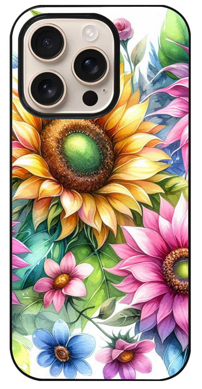 Coque personnalisée Mandala floral 1