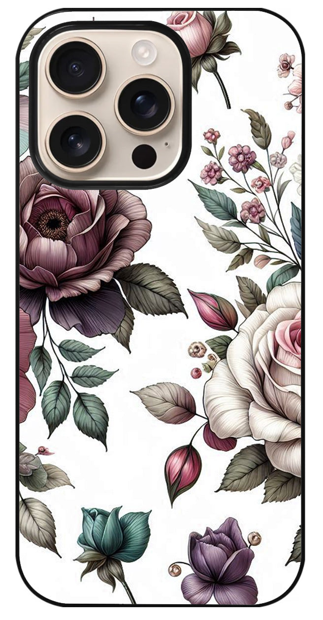 Coque personnalisée Mandala floral 15