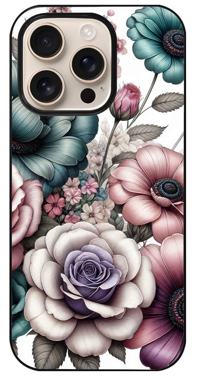 Coque personnalisée Mandala floral 18