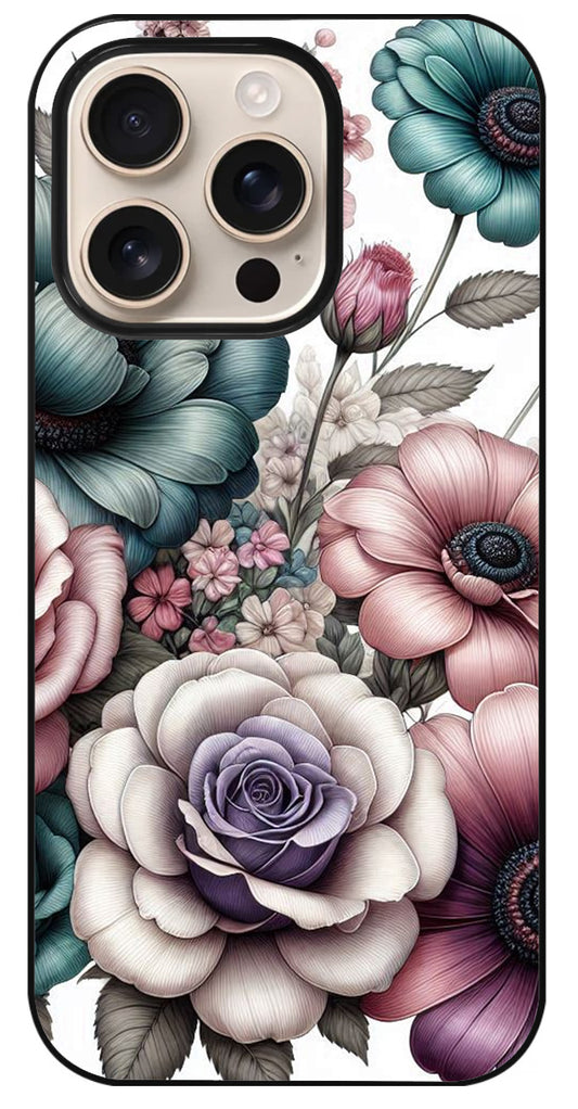 Coque personnalisée Mandala floral 18