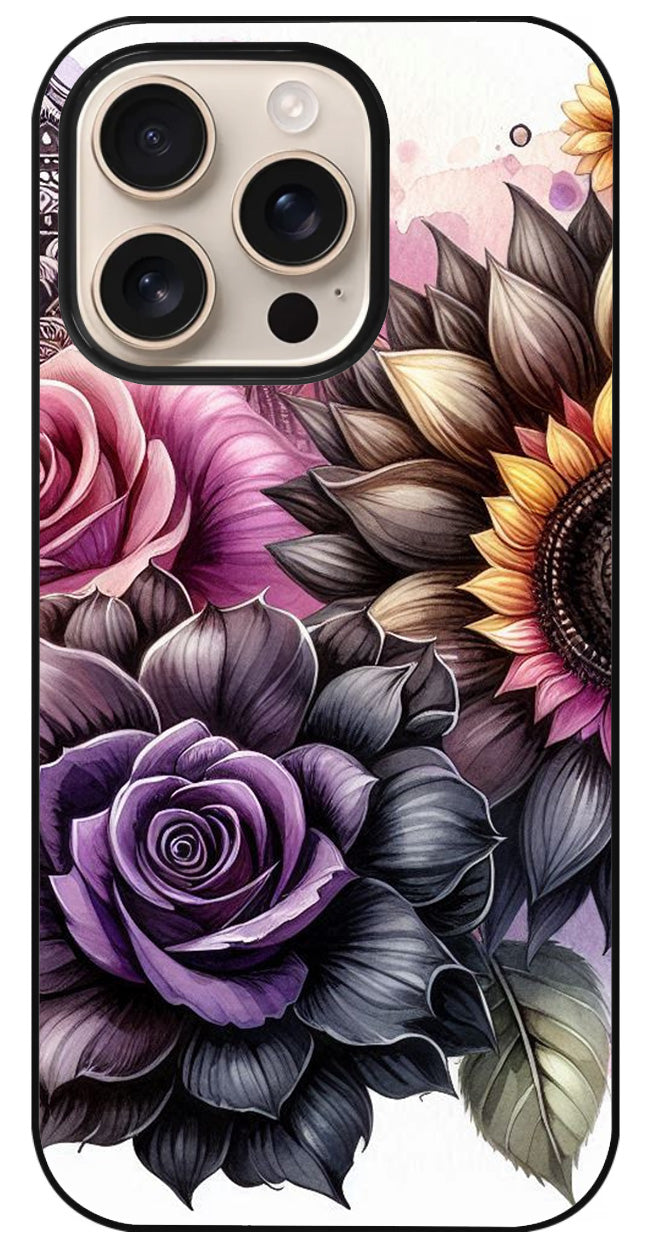 Coque personnalisée Mandala floral 24