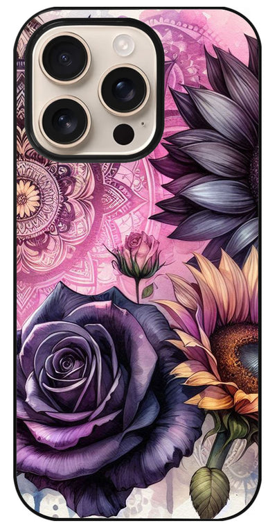 Coque personnalisée Mandala floral 26