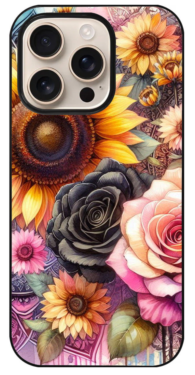 Coque personnalisée Mandala floral 29