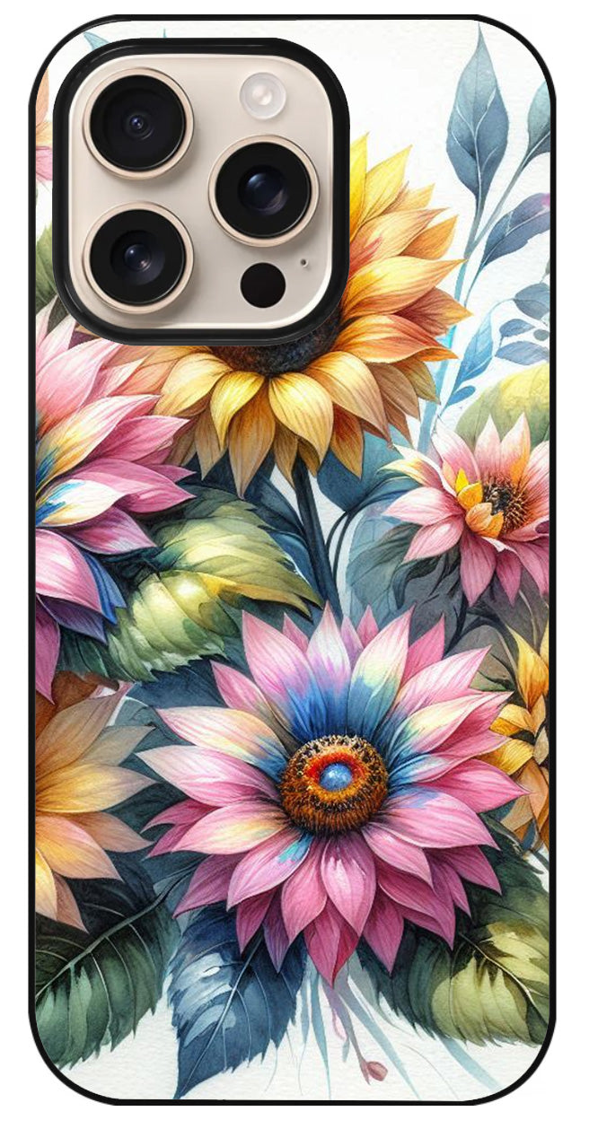 Coque personnalisée Mandala floral 5