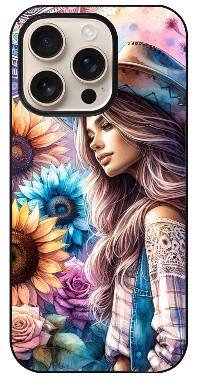 Coque personnalisée Mandala floral 51