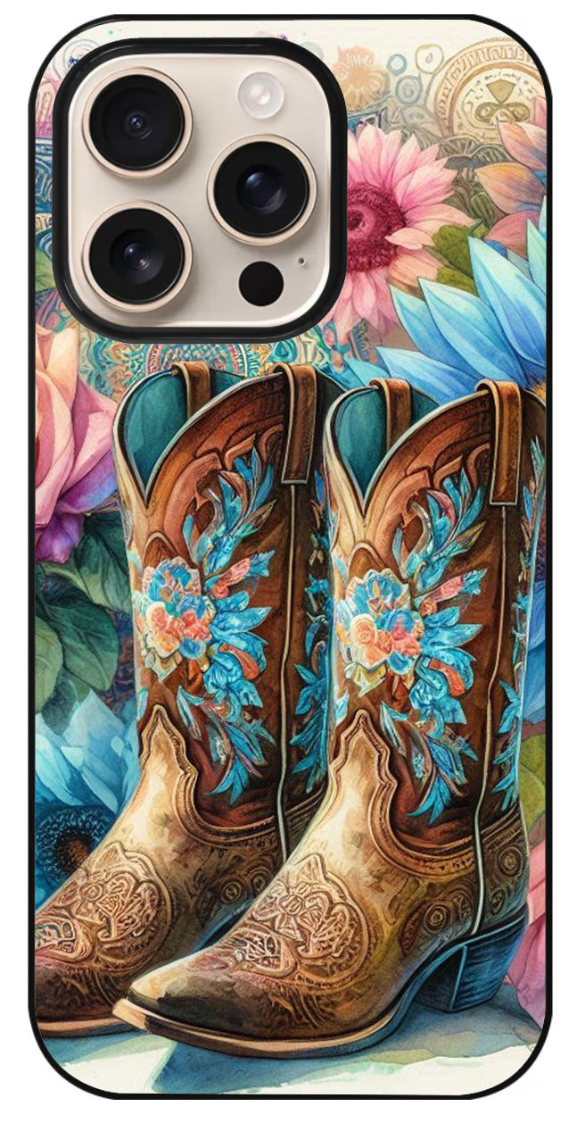 Coque personnalisée Mandala floral 54