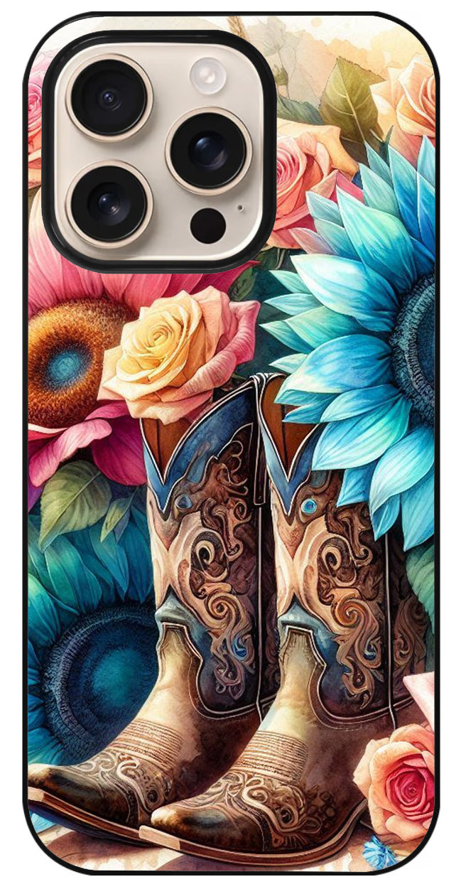 Coque personnalisée Mandala floral 55