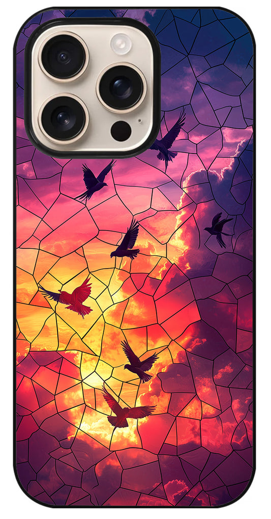 Coque personnalisée Vitraux animaux 2