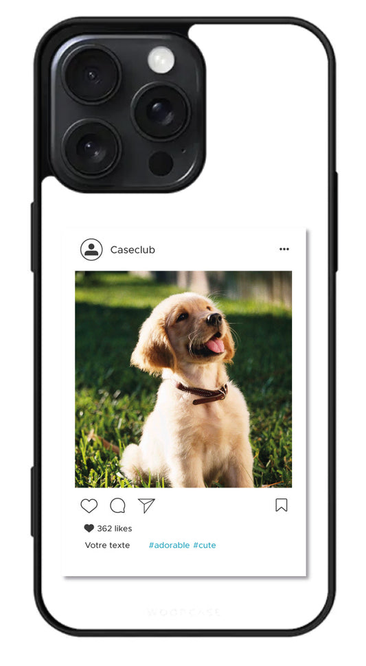 Coque photo Instagram à personnaliser
